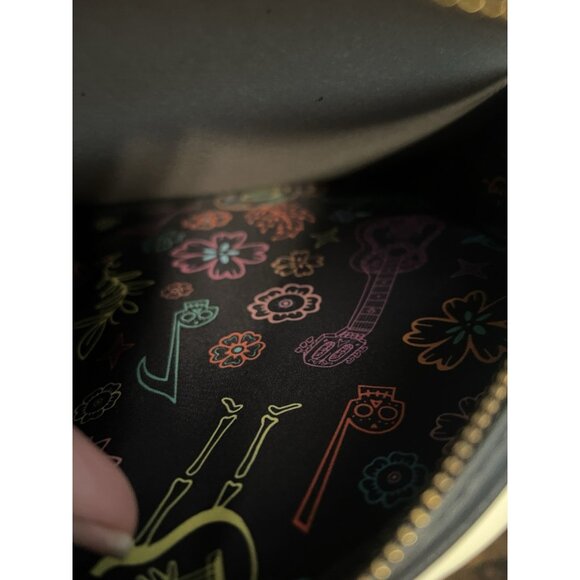 Disney Parks Pixar Coco Miguel Day Of The Dead Flowers Backpack Loungefly New - Picture 5 of 5